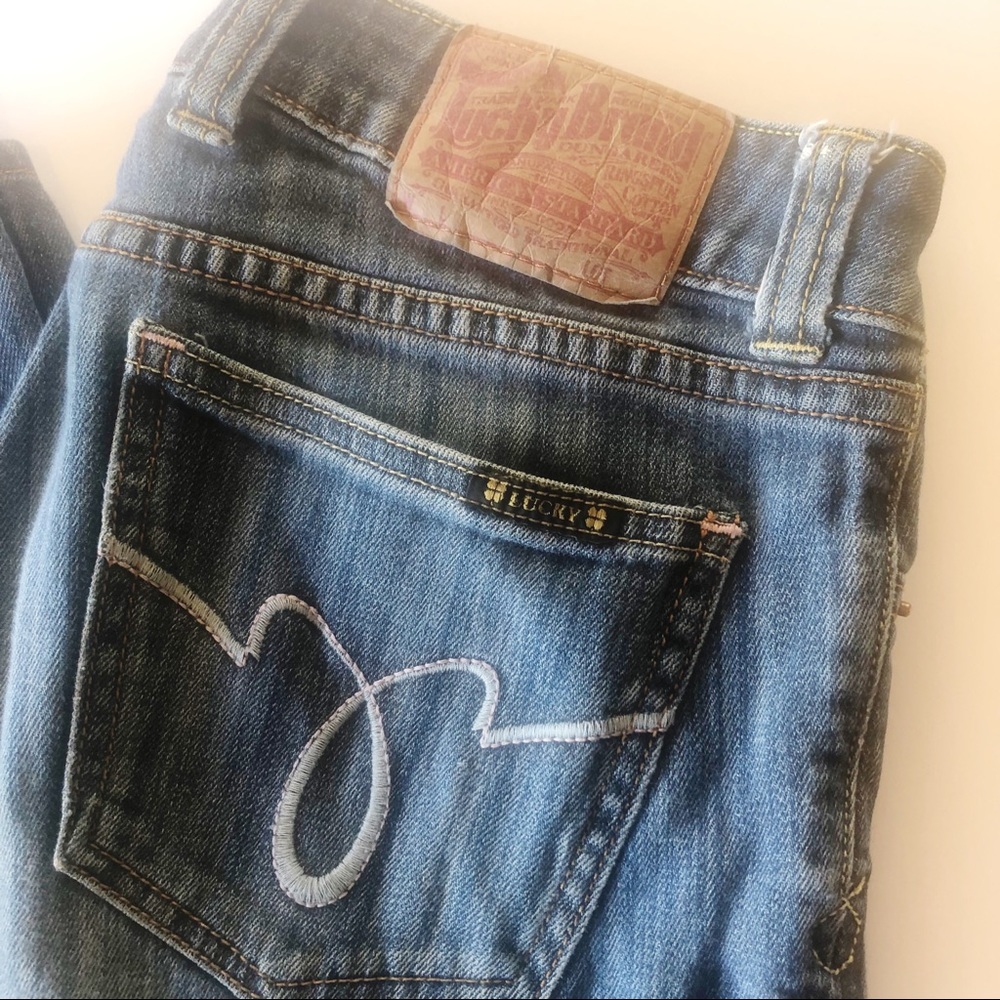 Lucky brand straight leg jeans